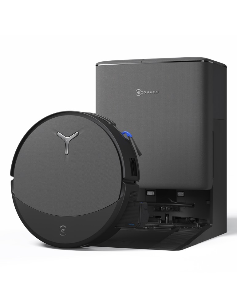 ECOVACS DEEBOT T90 PRO OMNI Schwarz Saug-Wisch-Roboter mit Reinigungsstation