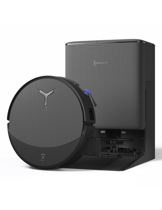 ECOVACS DEEBOT T90 PRO OMNI Schwarz Saug-Wisch-Roboter mit Reinigungsstation