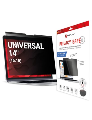 DISPLEX Privacy Safe Blickschutzfolie Universal (Mag) 14", 16:10
