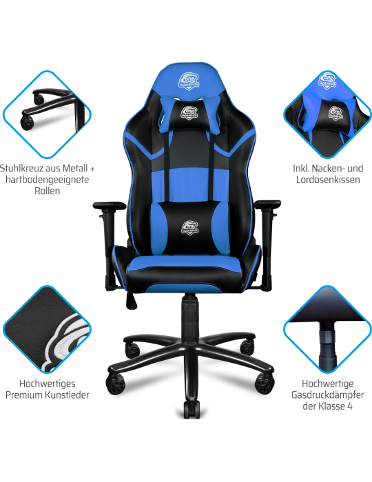 Gaming Stuhl ONE GAMING Chair Pro Blue