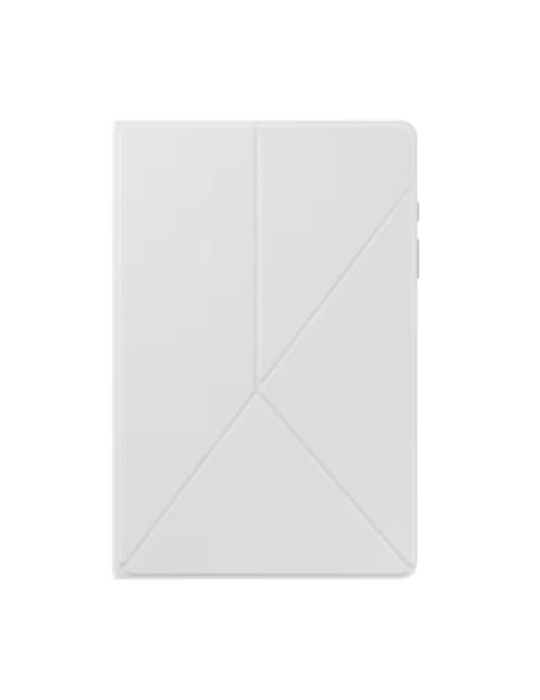 Samsung Book Cover Tablethülle für Galaxy Tab A9+ Zwei Standmöglichkeiten, white