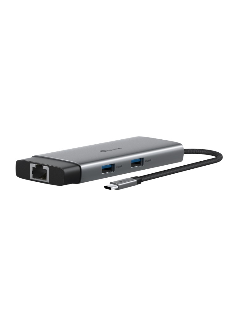TP-Link UH6120C USB Typ-C 6-Port Hub 1x HDMI, 1x 1G Ethernet, 1x PD 100W, 1x USB-C, 2x USB-A