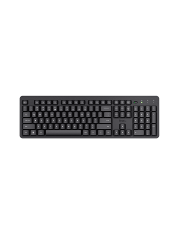 Trust Ody II Leise kabellose Tastatur DE