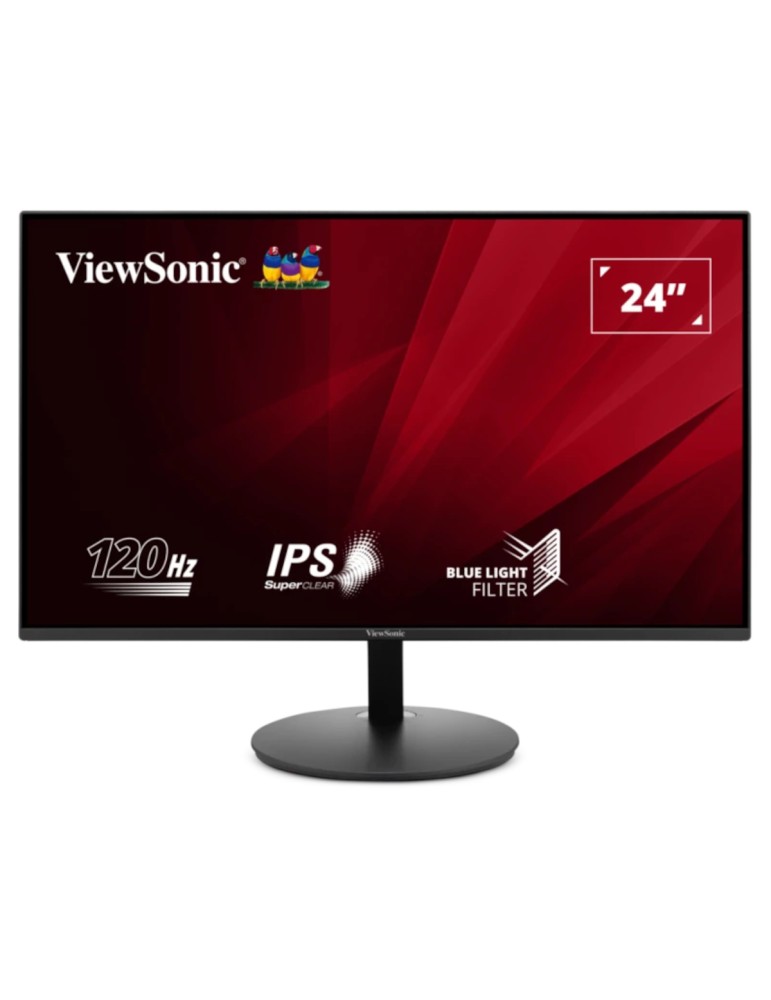 ViewSonic VA24E1H Office Monitor - IPS-Panel, 120Hz HDMI, VGA-Eingänge, Full HD 1080p