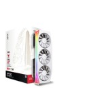 XFX Radeon RX 9070XT MERCURY Magnetic Air RGB 16GB OC White - 16GB GDDR6, 1x HDMI, 3x DP