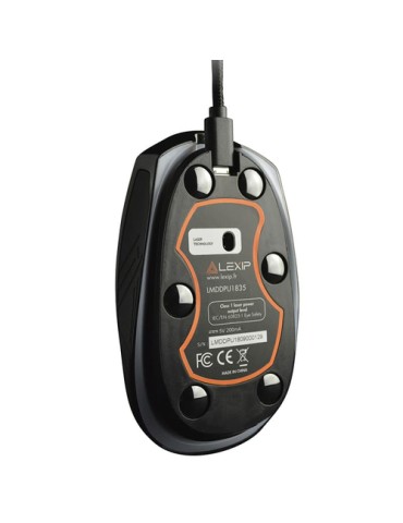 LEXIP GAMING - NP93 GAMING MAUS MIT DAUMENSTICK kabelgebundene Gaming Maus mit 12.000dpi