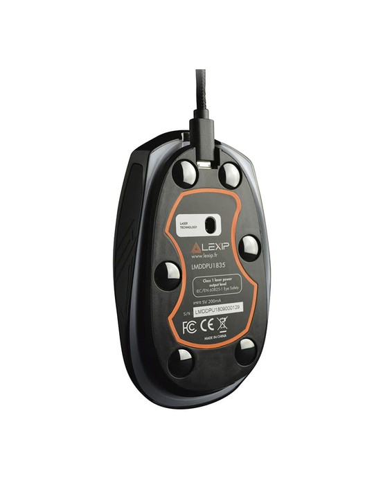 LEXIP GAMING - NP93 GAMING MAUS MIT DAUMENSTICK kabelgebundene Gaming Maus mit 12.000dpi
