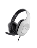 Trust Gaming GXT415W ZIROX Headset weiß federleichtes. ohrumschließendes Gaming-Headset für Konsolen, weiß