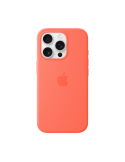 Apple Silikon Case iPhone 16 Pro mit MagSafe mandarine