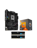 ASUS ROG STRIX B650E-F GAMING WIFI Upgrade Kit bestehend aus Mainboard + AMD Ryzen 7800X3D + 32 GB DDR5 RAM Crucial