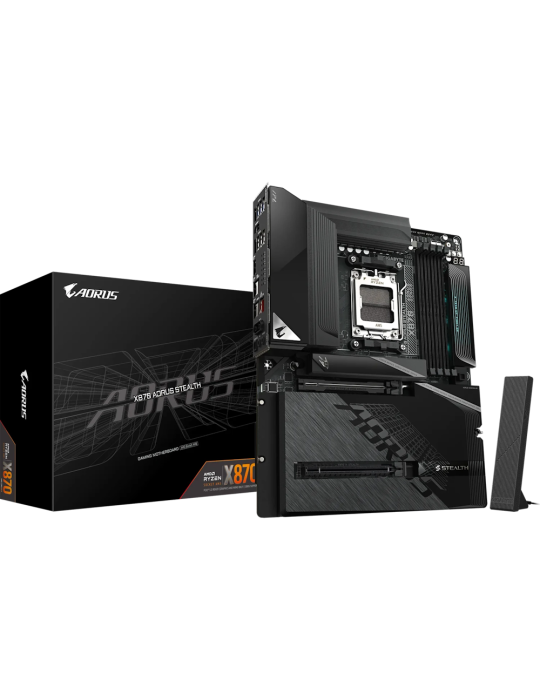 GIGABYTE X870 AORUS Stealth Mainboard Sockel AM5
