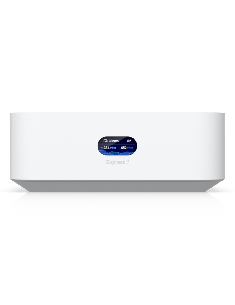 Ubiquiti UniFi Express 7 Cloud Gateway WiFi 7 (WLAN BE) Triband, 1x 10G WAN, 1x 2.5G LAN