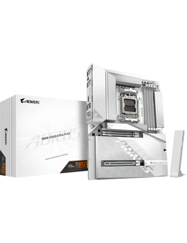 GIGABYTE B850 AORUS Stealth ICE Mainboard Sockel AM5