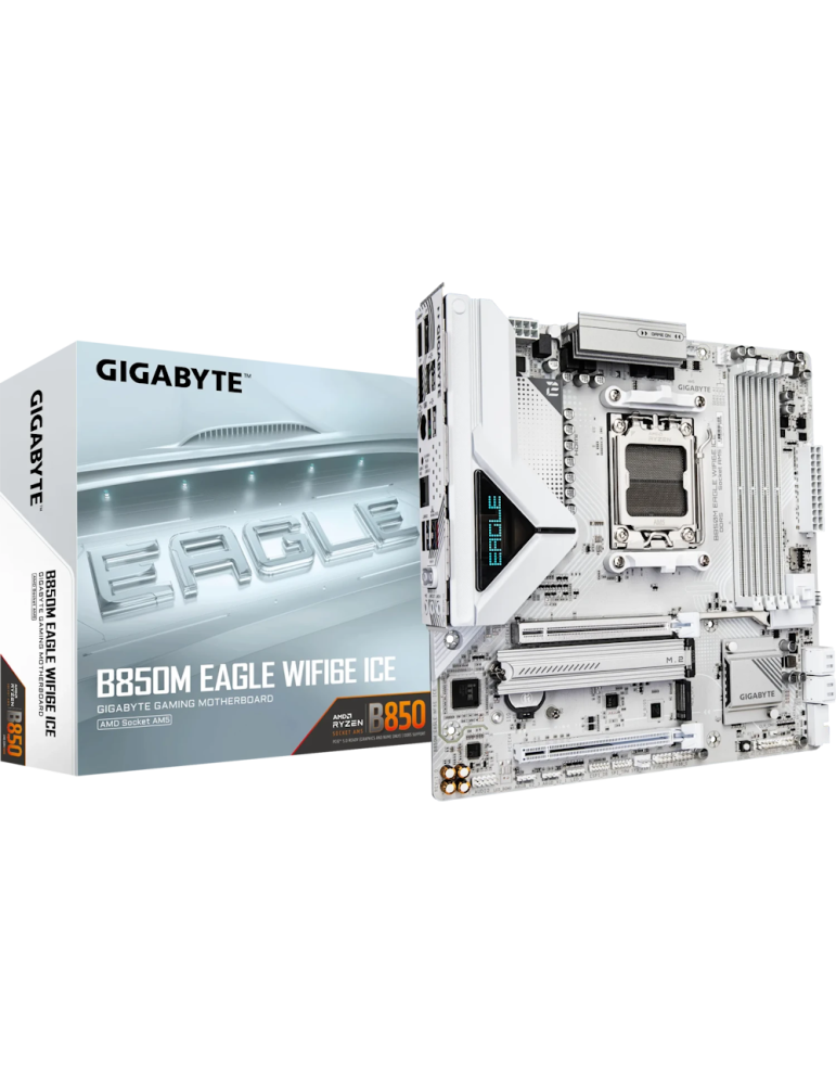 GIGABYTE B850M EAGLE WIFI6E ICE Mainboard Sockel AM5