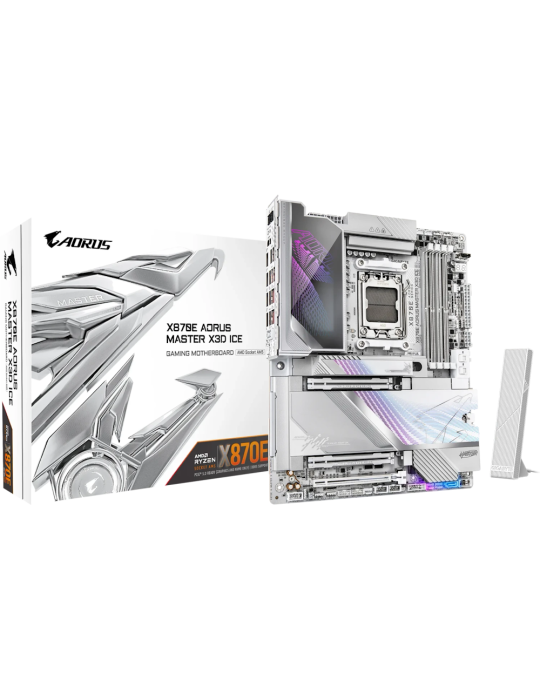 GIGABYTE X870E AORUS Master X3D ICE Mainboard Sockel AM5