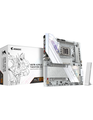 GIGABYTE X870 AORUS Tachyon ICE Mainboard Sockel AM5