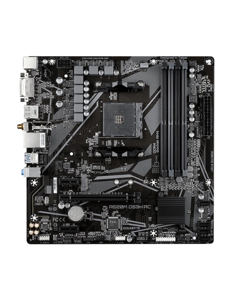 GIGABYTE A520M DS3H AC Mainboard