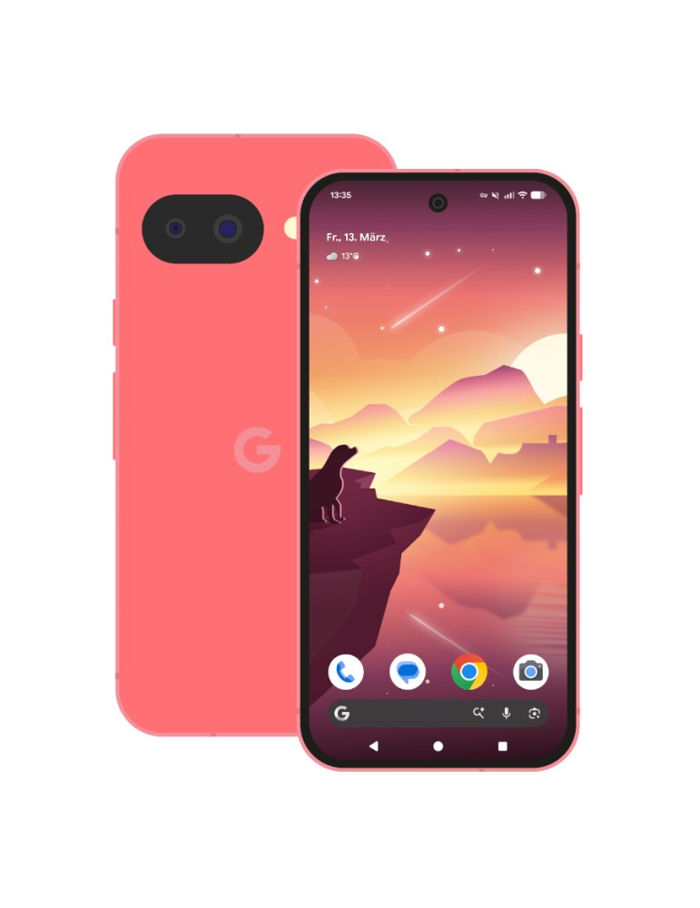 Google Pixel 10a 256GB Berry 16cm (6,3") OLED Display, Android 16 / Pixel UI, 48MP Dual-Kamera