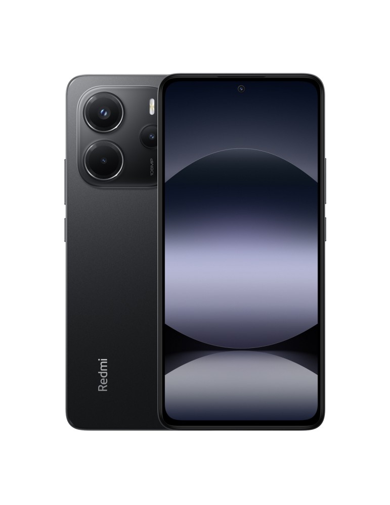 Xiaomi Redmi Note 14 8GB+256GB Midnight Black 16,94cm (6,67") AMOLED Display, Xiaomi HyperOS (basiert auf Android 14), 108MP Tri