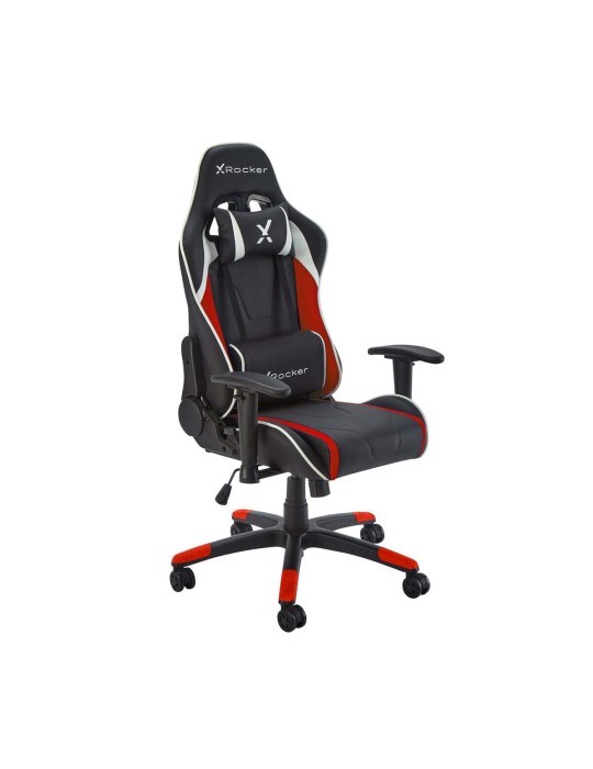 X Rocker Agility Compact Gaming Schreibtischstuhl für Kinder & Jugendliche - Schwarz/Rot
