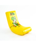 X Rocker Nintendo Super Mario Video Rocker Yoshi lizensierter Gaming Bodensessel für Kinder & Jugendliche - Yoshi Design