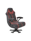 X Rocker Evora 2.1 Gaming & Entertainment Sessel mit Subwoofer & Vibration - Schwarz/Rot