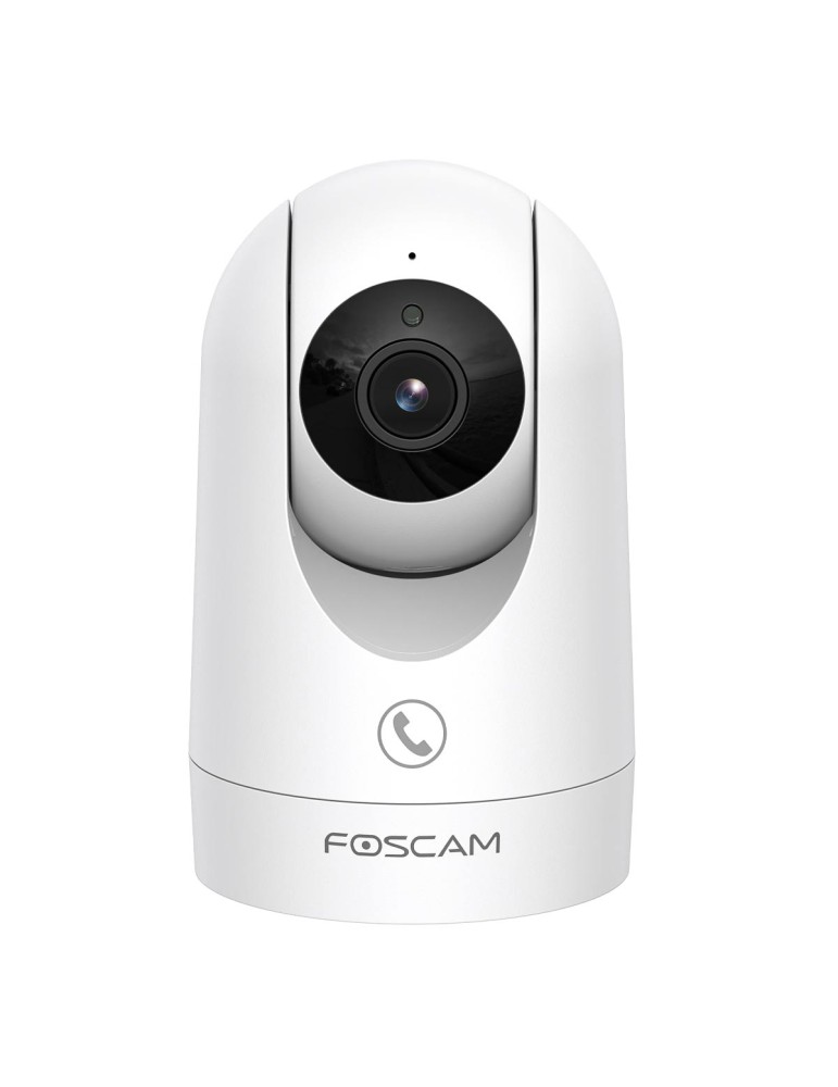 Foscam R8M WLAN Überwachungskamera Weiß 8MP (3840x2160), WiFi 6, Notruftaste, Auto-Tracking-Funktion
