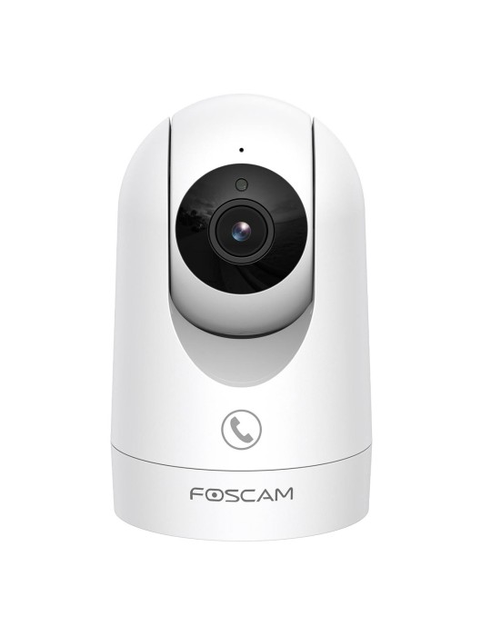 Foscam R8M WLAN Überwachungskamera Weiß 8MP (3840x2160), WiFi 6, Notruftaste, Auto-Tracking-Funktion