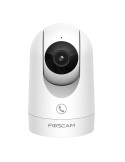 Foscam R8M WLAN Überwachungskamera Weiß 8MP (3840x2160), WiFi 6, Notruftaste, Auto-Tracking-Funktion
