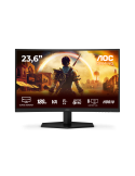 AOC C24G42E 24 Zoll Full HD Curved Monitor, 180 Hz, 0.5 ms, FreeSync Premium (1920x1080, 1x HDMI 2.0, 1x DisplayPort 1.4) schwar