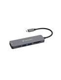 VERBATIM USB-C Essentials Multiport Hub 6 Aschnlüsse mit Kartenleser