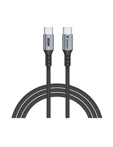 VERBATIM Sync & Charge USB-C zu USB-C 60W 120 cm