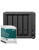 Synology DS925+ 24TB Plus HDD NAS-Bundle NAS inkl. 4x 6TB Synology Plus 3.5 Zoll SATA Festplatte
