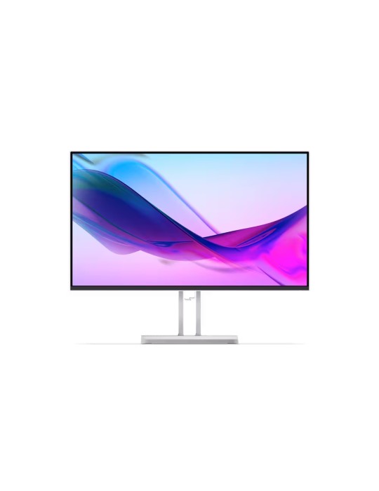 Lenovo L24i-4A Office Monitor - IPS Panel, 100Hz, Cloud Grey Slim Design, Dual 3W speakers