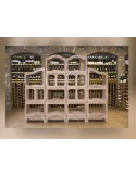 Weinlagerungs‑Set L Vinothek | Durisol Holzbeton Weinregal System | Shopvola