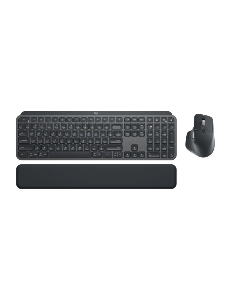 Logitech MX Keys Combo for Business Gen 2 Graphite hinterleuchtet, kabellos, Bluetooth LE, QWERTZ