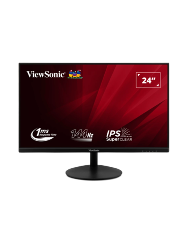 ViewSonic VA24E2-H 24" Full HD Office Monitor - IPS-Panel, 144Hz, HDMI, VGA-Eingänge