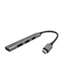 i-tec USB-C Metal HUB 1x USB 3.0 + 3x USB 2.0