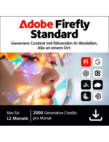 Adobe Firefly Standard | 12 Monate