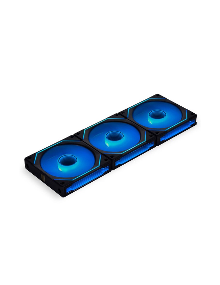 Lian Li UNI FAN SL-INF 120 ARGB Reverse Blade PWM 3-Pack schwarz | Gehäuselüfter