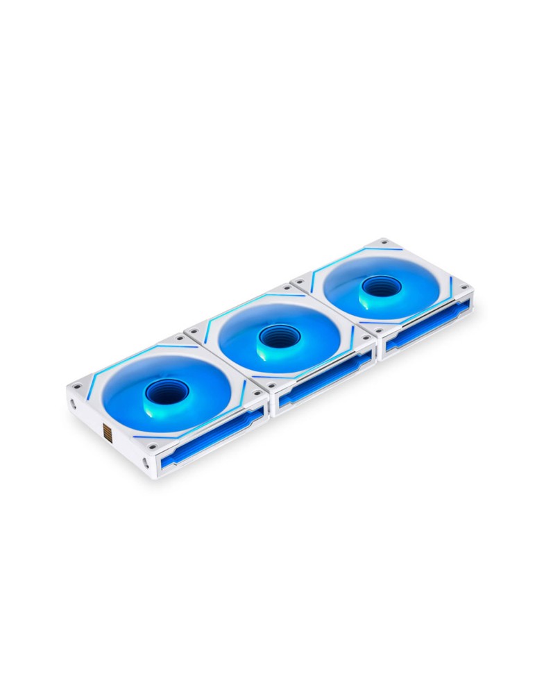 Lian Li UNI FAN SL-INF 120 ARGB Reverse Blade PWM 3er-Pack weiß | Gehäuselüfter