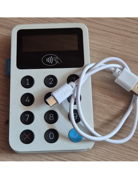 iZettle / Zettle Kartenleser – Gebraucht, mit Kabel & Schutz‑Case