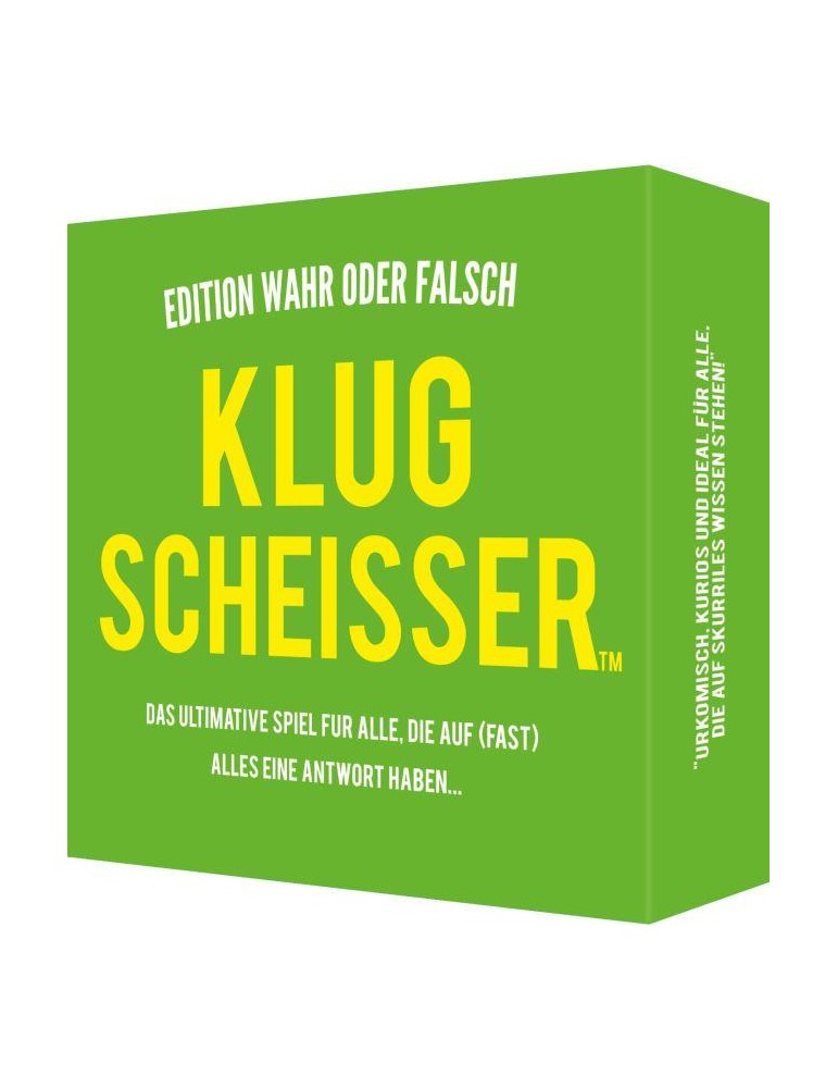 Klugscheisser - Wahr oder Falsch Edition