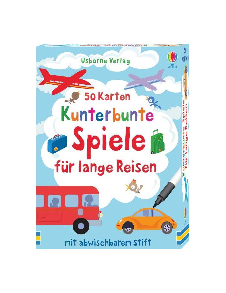 50 Karten - Spiele für lange Reisen