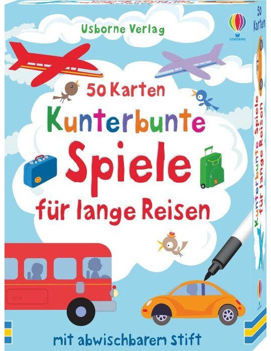 50 Karten - Spiele für lange Reisen
