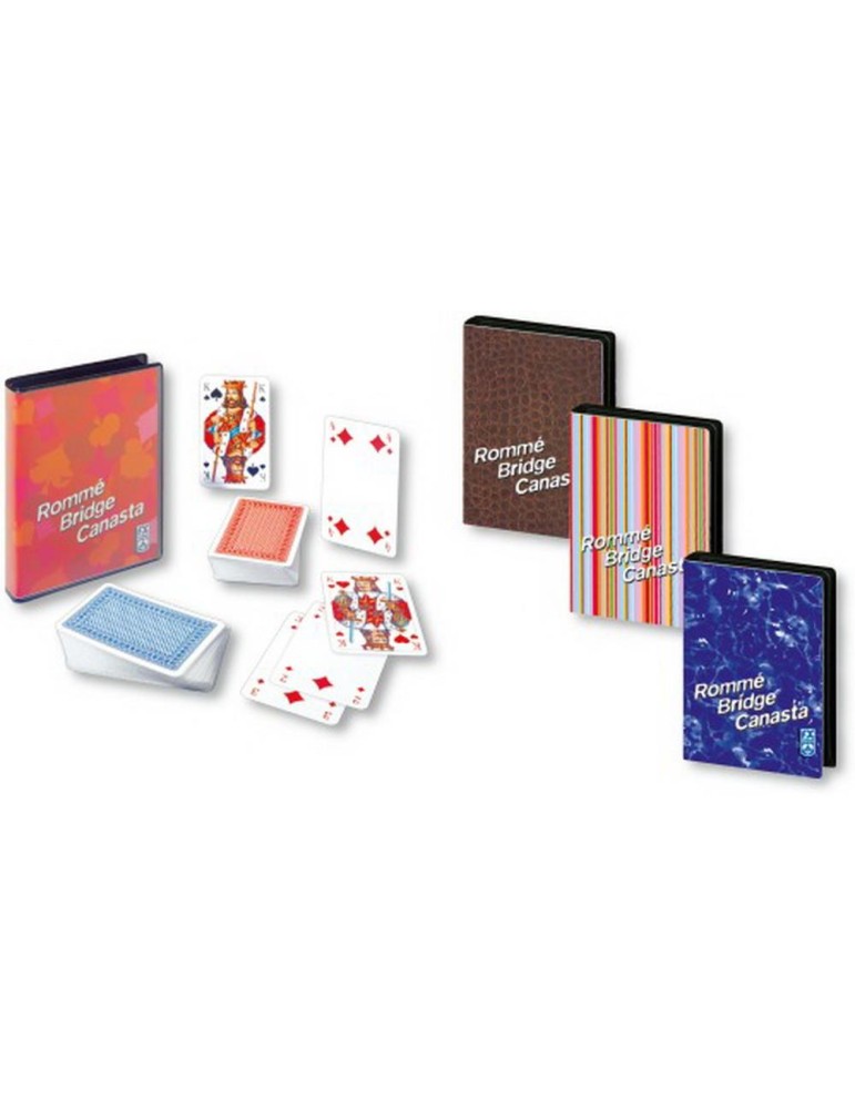 Rommé, Canasta, Bridge Designs sort.