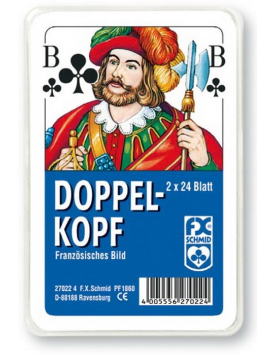 Doppelkopf französiches Bild