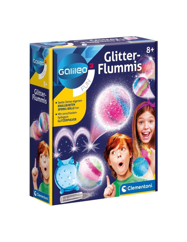 Galileo Glitter-Flummis