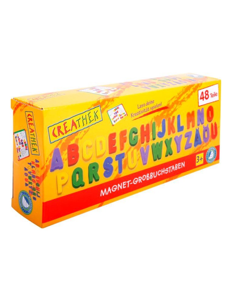 CR Magnet Großbuchstaben 48teilig