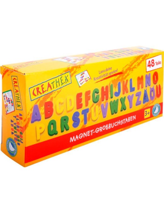 CR Magnet Großbuchstaben 48teilig